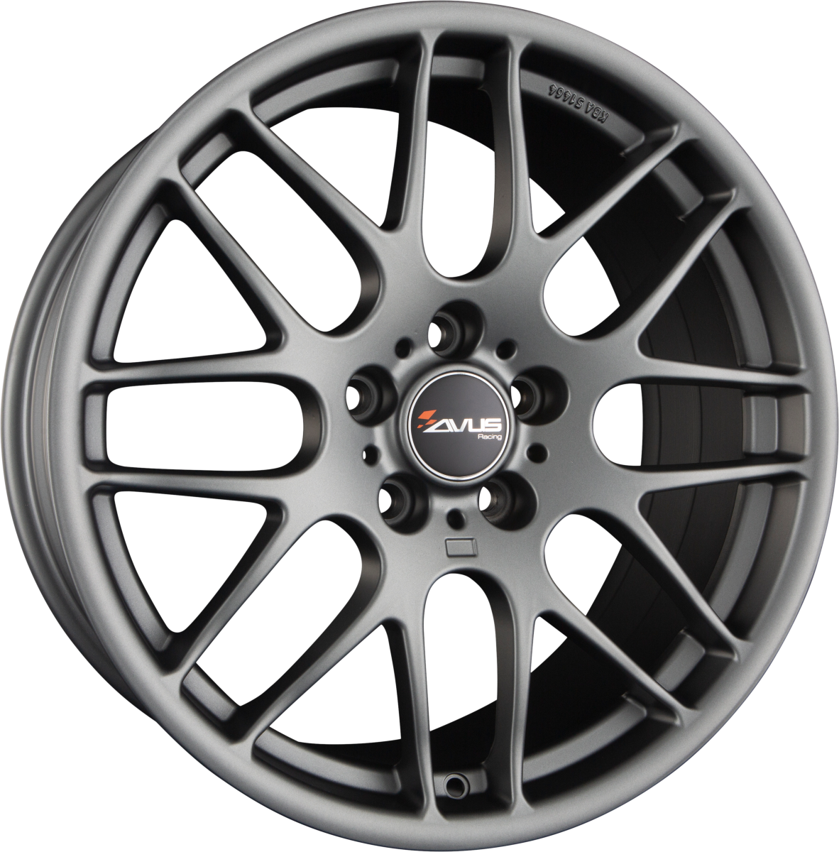 Avus Racing AC-MB4 Matt Anthracite Alufelge 8.5x19 Zoll ET35 LK 5x120 ML72.6 – Bild 2