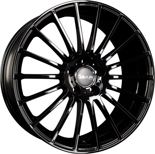 Avus Racing AC-M03 Black Alufelge 8x19 Zoll ET40 LK 5x114.3 ML73.1 – Bild 2