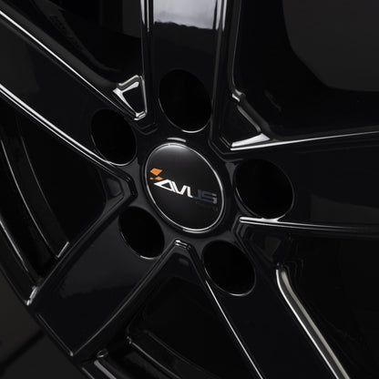 Avus Racing AC-V51 Black Alufelge 7x17 Zoll ET45 LK 5x118 ML71.1 – Bild 3