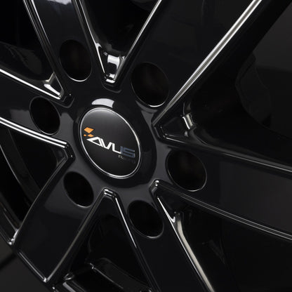 Avus Racing AC-V61 Black Alufelge 8x18 Zoll ET45 LK 6x114.3 ML66.1 – Bild 3