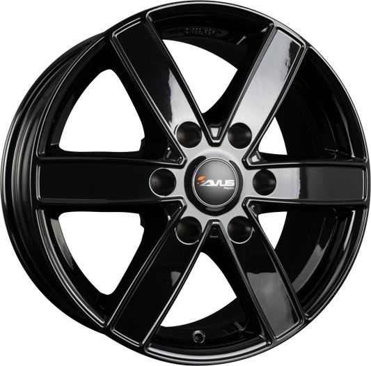 Avus Racing AC-V61 Black Alufelge 8x18 Zoll ET30 LK 6x139.7 ML100.1 – Bild 2