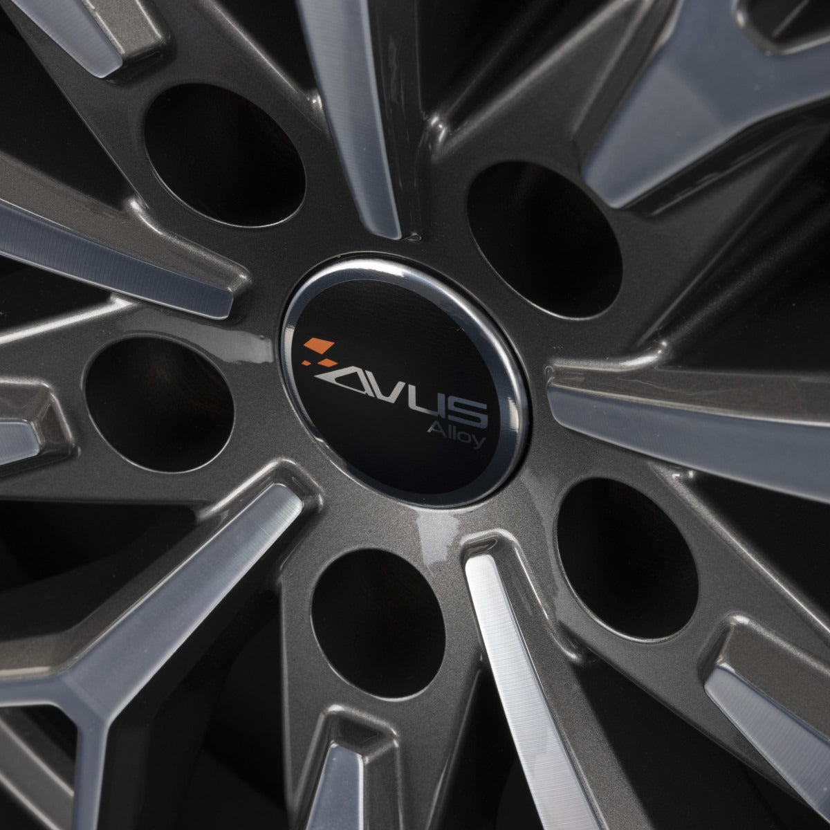 Avus Racing AC-MB6 Anthracite Polished Alufelge 8x19 Zoll ET29 LK 5x112 ML66.6 – Bild 3