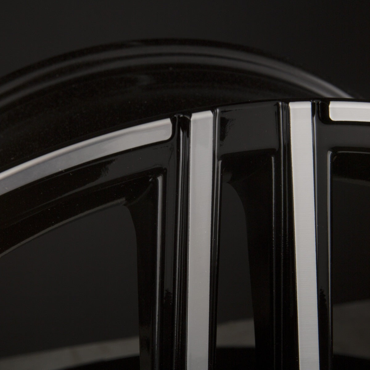 Avus Racing AC-515 Black Polished Alufelge 7.5x18 Zoll ET52 LK 5x112 ML66.6 – Bild 4