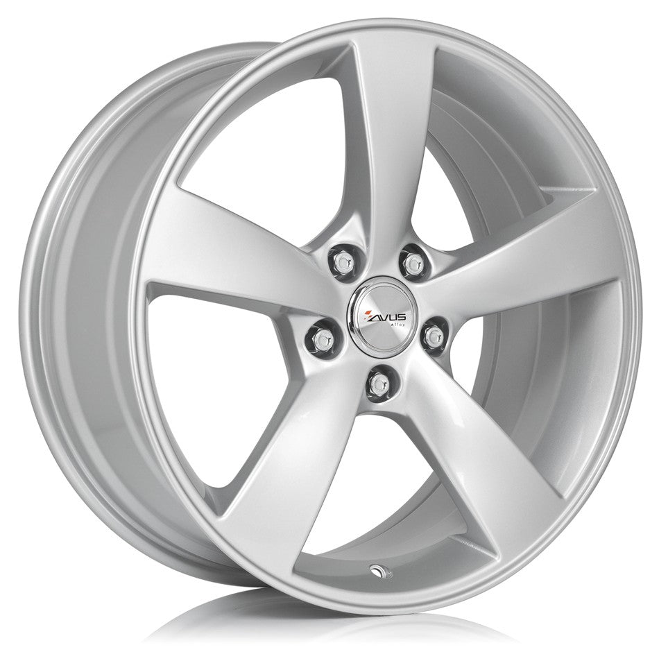 Avus Racing AF10 hyper silver Alufelge 7.5x17 Zoll ET40 LK 5x115 ML70.3