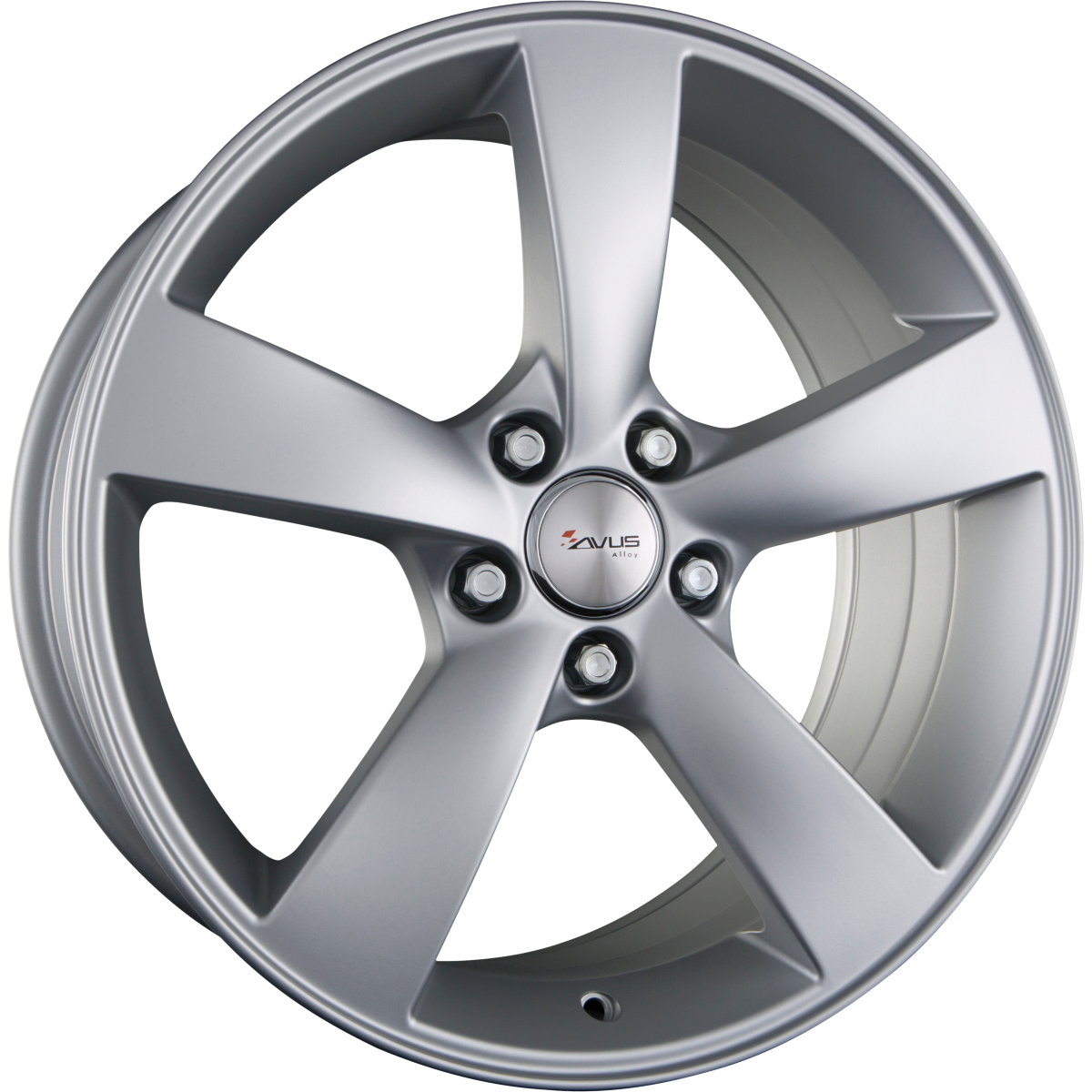 Avus Racing AF10 Hyper Silver Alufelge 7.5x17 Zoll ET48 LK 5x108 ML73.1 – Bild 2