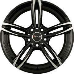 Avus Racing AC-MB3 Black Polished Alufelge 8.5x20 Zoll ET25 LK 5x120 ML72.6