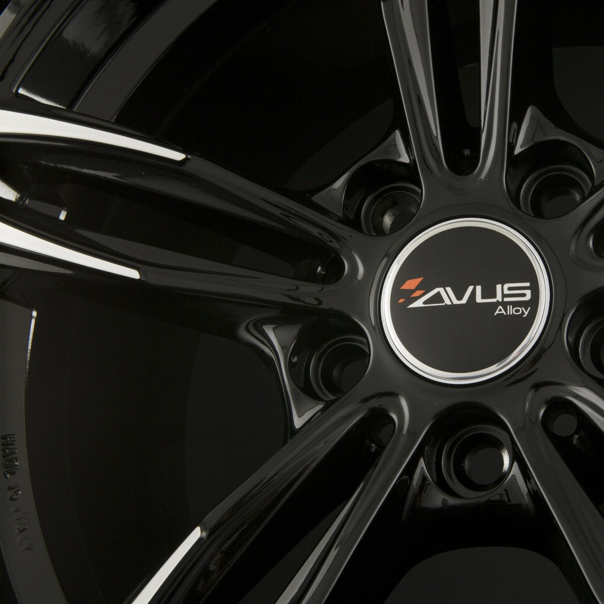 Avus Racing AC-MB3 Black Polished Alufelge 8.5x20 Zoll ET25 LK 5x120 ML72.6 – Bild 4