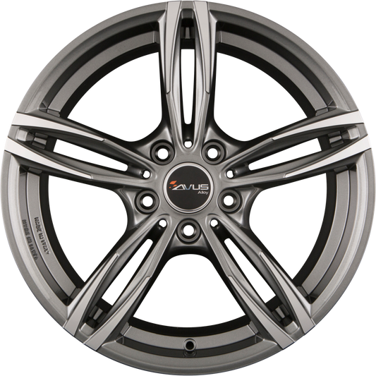 Avus Racing AC-MB3 Anthracite Polished Alufelge 8.5x20 Zoll ET25 LK 5x120 ML72.6