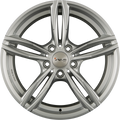 Avus Racing AC-MB3 Hyper Silver Alufelge 9.5x20 Zoll ET45 LK 5x120 ML72.6