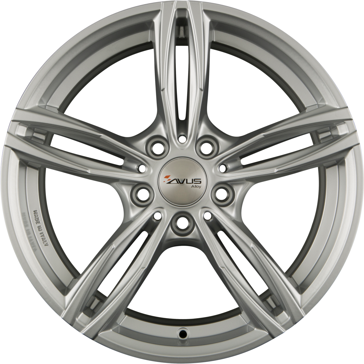 Avus Racing AC-MB3 Hyper Silver Alufelge 9.5x20 Zoll ET45 LK 5x120 ML72.6