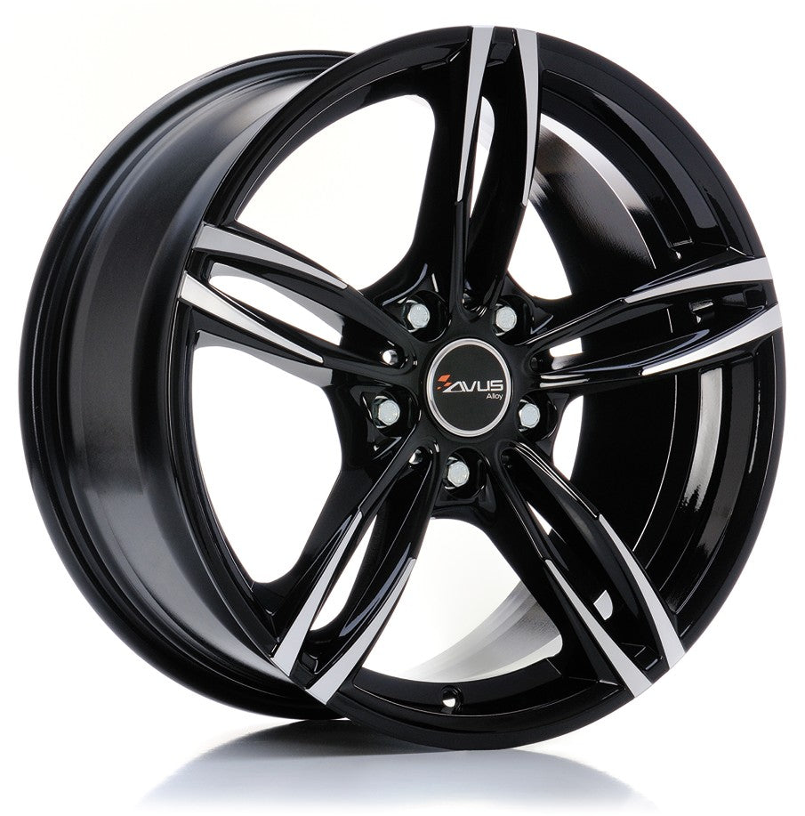 Avus Racing AC-MB3 black polished Alufelge