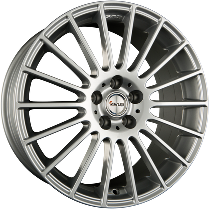 Avus Racing AC-M03 Hyper Silver Alufelge 6.5x16 Zoll ET45 LK 4x108 ML63.4 – Bild 2
