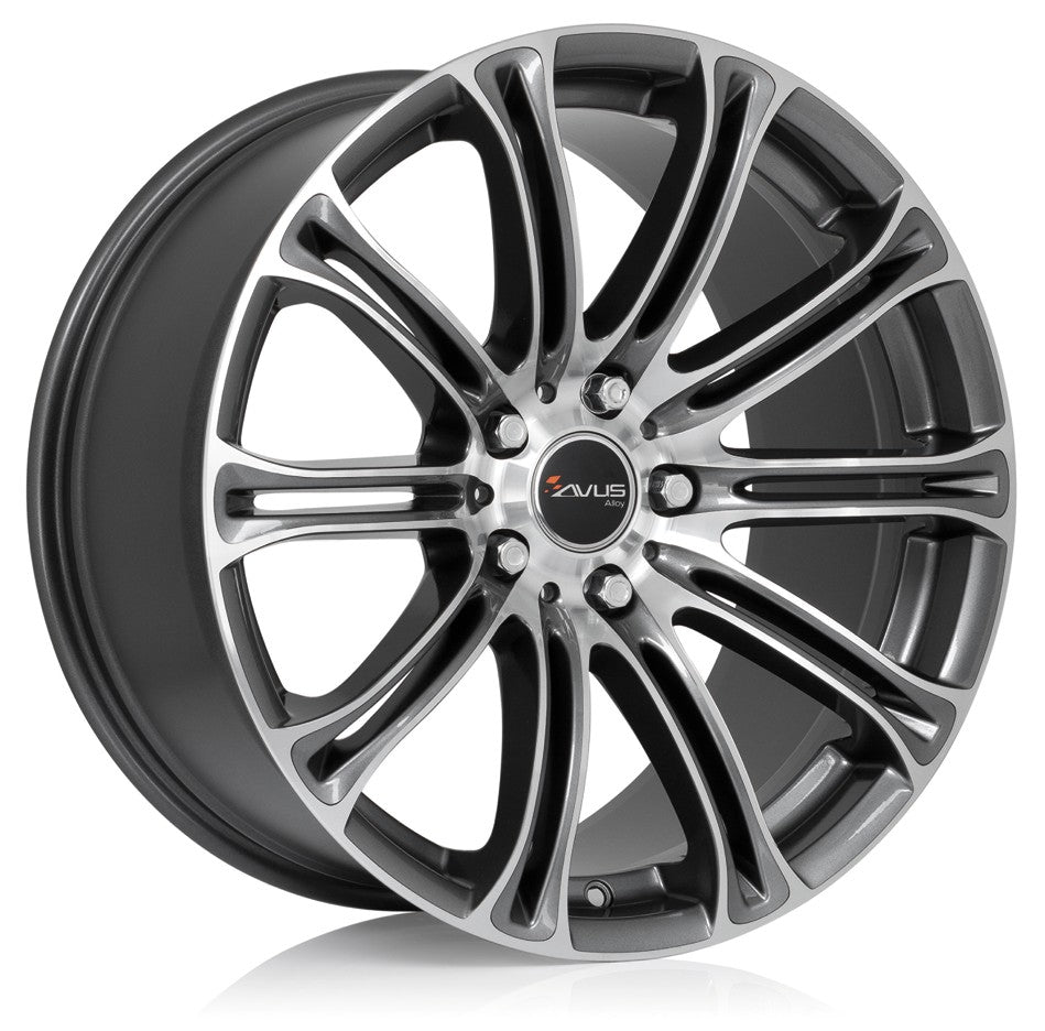 Avus Racing AC-MB1 anthracite polished Alufelge