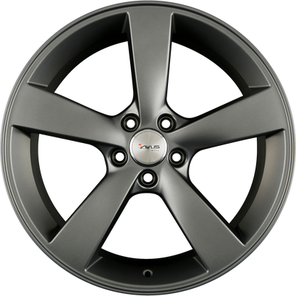 Avus Racing AF10 Matt Anthracite Alufelge 7.5x17 Zoll ET48 LK 5x108 ML73.1