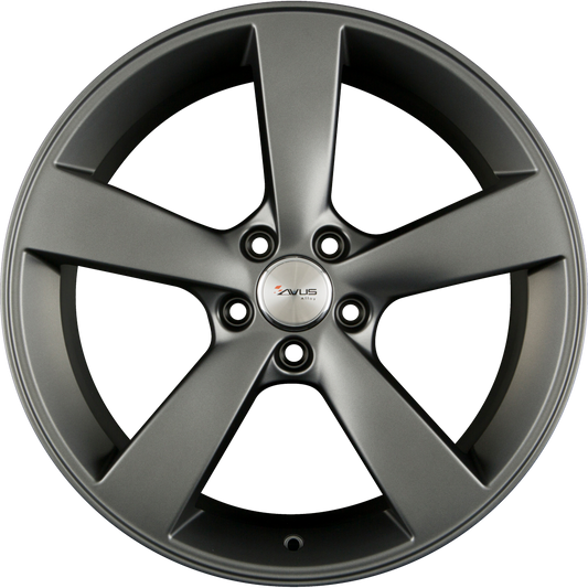 Avus Racing AF10 Matt Anthracite Alufelge 7.5x17 Zoll ET40 LK 5x110 ML73.1