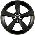 Avus Racing AF10 Matt Black Polished Alufelge 7.5x17 Zoll ET40 LK 5x110 ML73.1