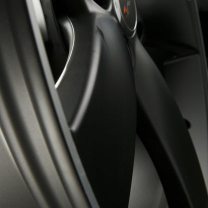 Avus Racing AF10 Matt Black Polished Alufelge 7.5x17 Zoll ET40 LK 5x110 ML73.1 – Bild 5