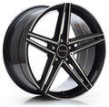 Avus Racing AC-515 black polished Alufelge