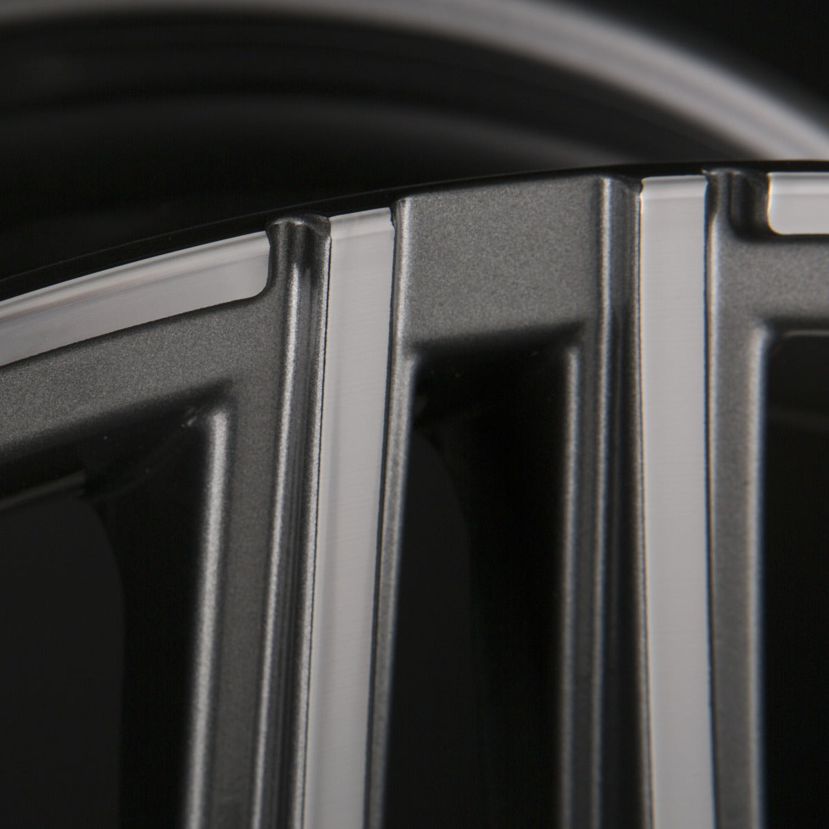 Avus Racing AC-515 Anthracite Polished Alufelge 7.5x17 Zoll ET45 LK 5x112 ML66.6 – Bild 3