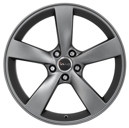 Avus Racing AF10 matt anthracite Alufelge 7.5x17 Zoll ET40 LK 5x115 ML70.3 – Bild 2