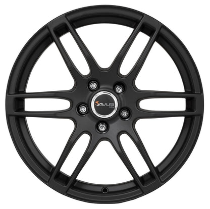 Avus Racing AF9 matt black Alufelge 6.5x16 Zoll ET40 LK 5x115 ML70.3 – Bild 2