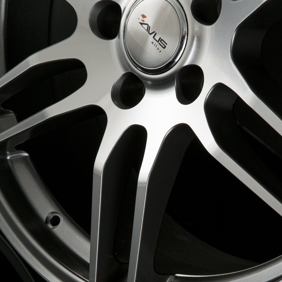 Avus Racing AF9 Anthracite Polished Alufelge 6.5x16 Zoll ET40 LK 5x115 ML70.2 – Bild 3