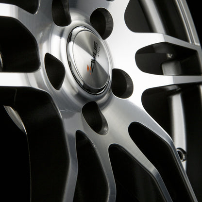 Avus Racing AF9 Anthracite Polished Alufelge 6.5x16 Zoll ET40 LK 5x115 ML70.2 – Bild 5
