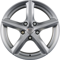 Avus Racing AF8 Hyper Silver Alufelge 5x14 Zoll ET35 LK 4x100 ML73.1