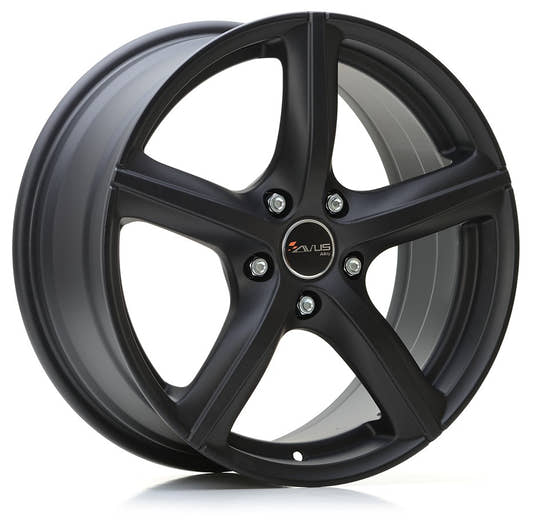 Avus Racing AF8 matt black Alufelge 6x15 Zoll ET45 LK 5x112 ML66.6