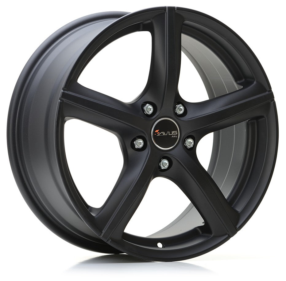 Avus Racing AF8 matt black Alufelge 6x15 Zoll ET45 LK 5x112 ML66.6