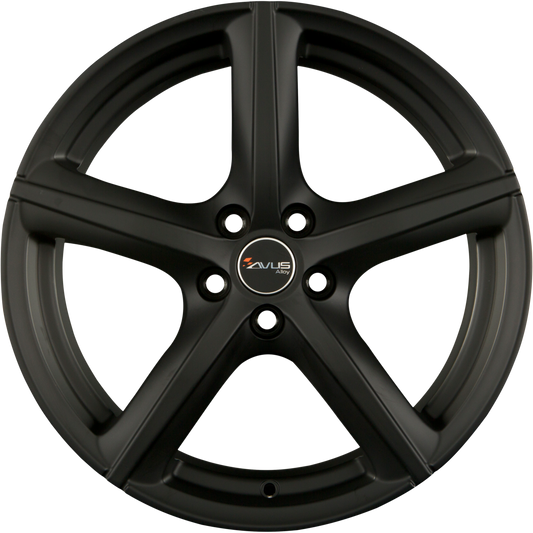 Avus Racing AF8 Matt Black Alufelge 6.5x16 Zoll ET42 LK 5x112 ML66.6