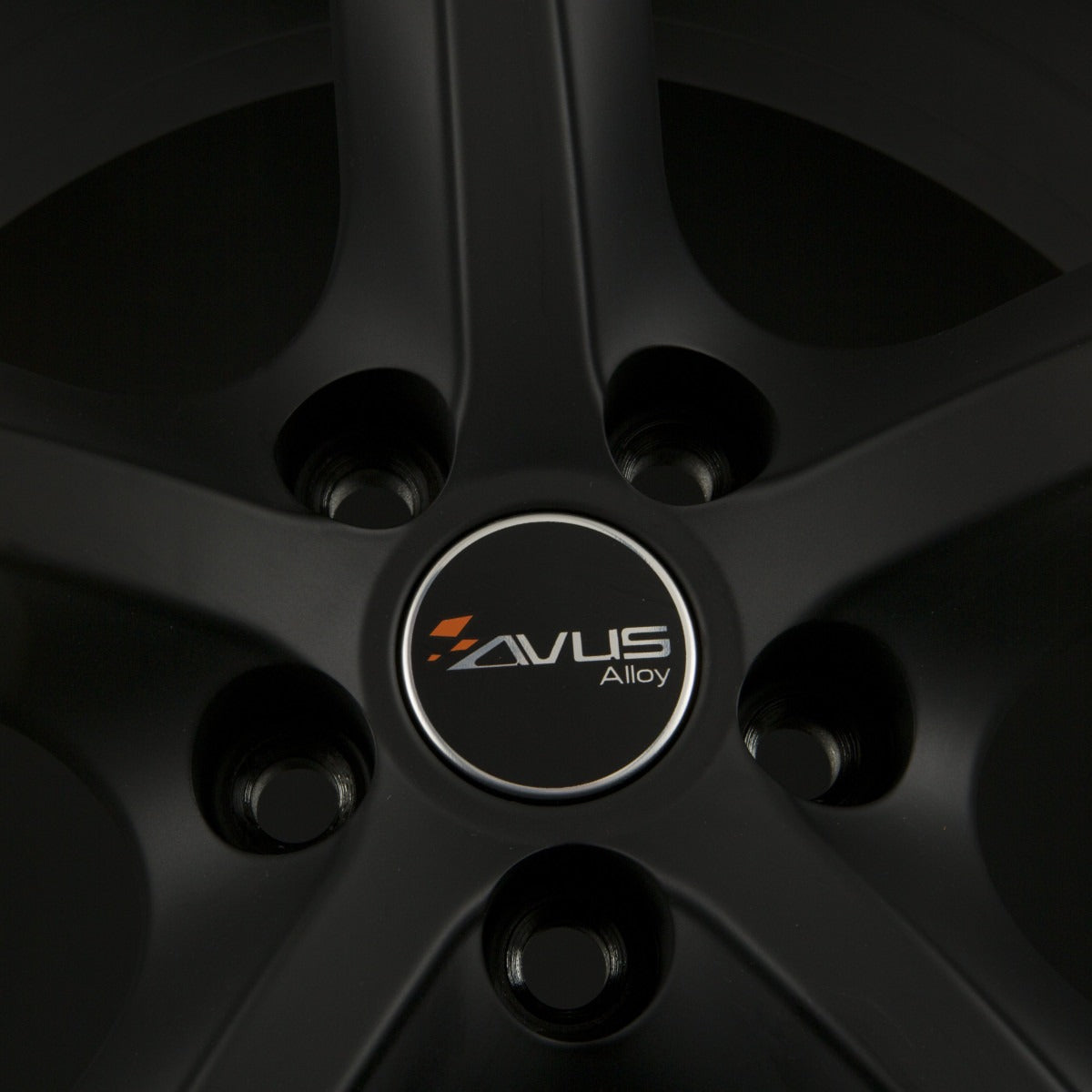 Avus Racing AF8 Matt Black Alufelge 6.5x16 Zoll ET42 LK 5x112 ML66.6 – Bild 3