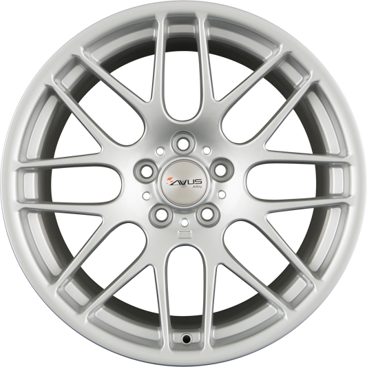 Avus Racing AC-MB4 Hyper Silver Alufelge 8x18 Zoll ET57 LK 5x112 ML66.6