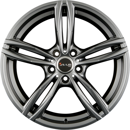 Avus Racing AF15 Anthracite Alufelge 7.5x17 Zoll ET35 LK 5x112 ML66.6