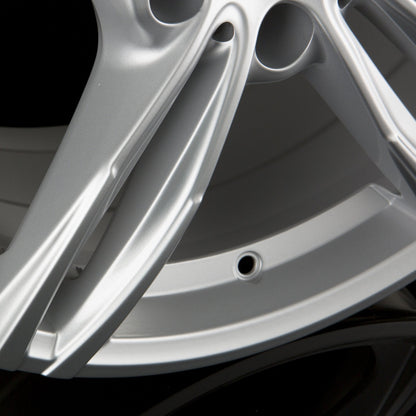 Avus Racing AF15 Hyper Silver Alufelge 7.5x17 Zoll ET35 LK 5x112 ML66.6 – Bild 3
