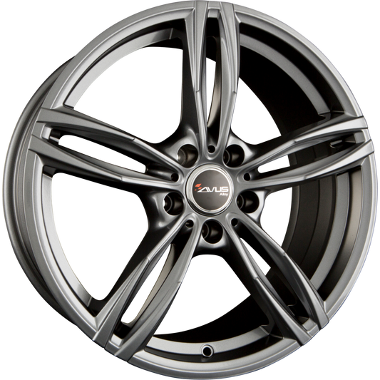 Avus Racing AF15 Anthracite Alufelge 7.5x17 Zoll ET40 LK 5x114.3 ML73.1 – Bild 2