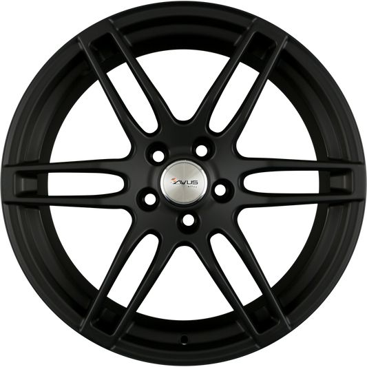 Avus Racing AF9 Matt Black Alufelge 6.5x16 Zoll ET36 LK 5x110 ML73.1