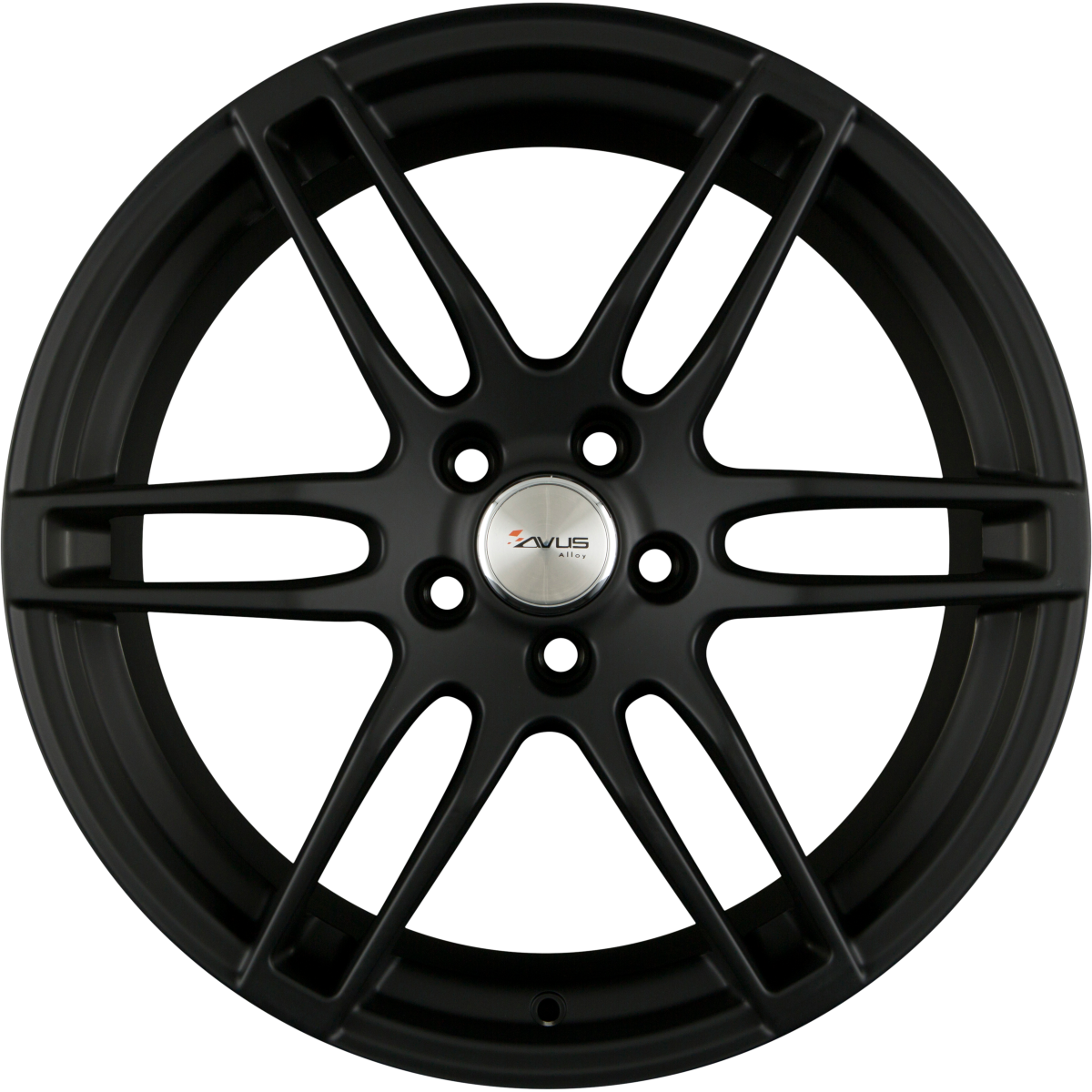 Avus Racing AF9 Matt Black Alufelge 6.5x16 Zoll ET36 LK 5x110 ML73.1