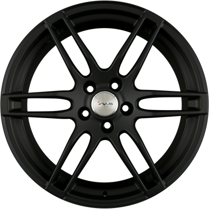 Avus Racing AF9 Matt Black Alufelge 6.5x16 Zoll ET36 LK 5x110 ML73.1