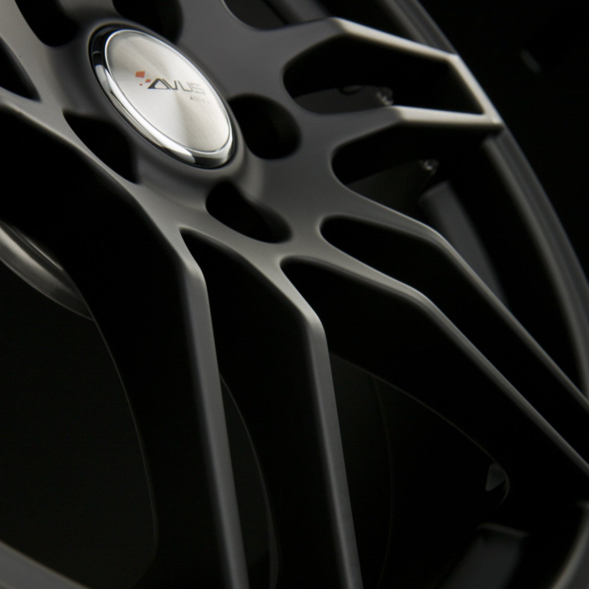 Avus Racing AF9 Matt Black Alufelge 6.5x16 Zoll ET36 LK 5x110 ML73.1 – Bild 5