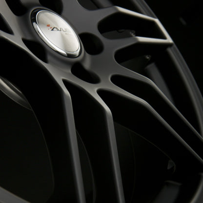 Avus Racing AF9 Matt Black Alufelge 6.5x16 Zoll ET36 LK 5x110 ML73.1 – Bild 5