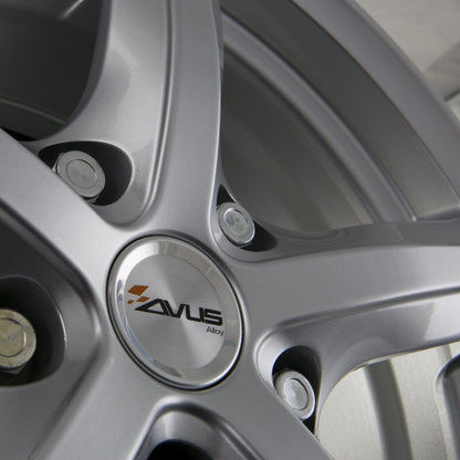 Avus Racing AF8 Hyper Silver Alufelge 6x15 Zoll ET30 LK 4x98 ML58.1 – Bild 5