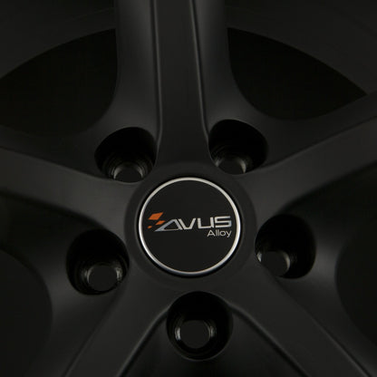 Avus Racing AF8 Matt Black Alufelge 6x15 Zoll ET30 LK 4x98 ML58.1 – Bild 3