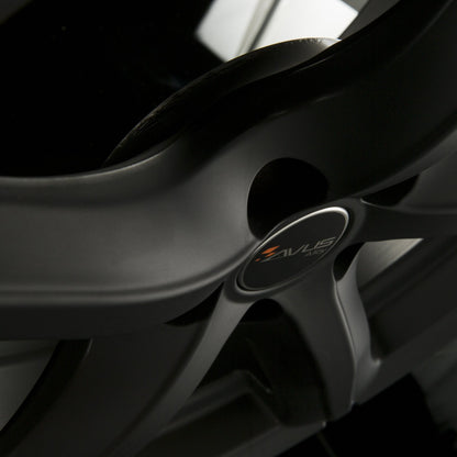 Avus Racing AF8 Matt Black Alufelge 6x15 Zoll ET30 LK 4x98 ML58.1 – Bild 4