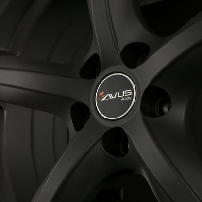 Avus Racing AF8 Matt Black Alufelge 6x15 Zoll ET30 LK 4x98 ML58.1 – Bild 5