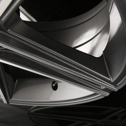 Avus Racing AC-515 Anthracite Polished Alufelge 7.5x18 Zoll ET52 LK 5x112 ML66.6 – Bild 5