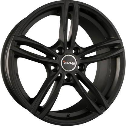Avus Racing AC-MB3 Black Matt Alufelge 8.5x20 Zoll ET25 LK 5x120 ML72.6 – Bild 2