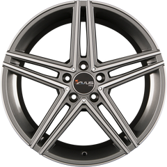Avus Racing AC-515 Anthracite Polished Alufelge 9.5x19 Zoll ET45 LK 5x112 ML66.6