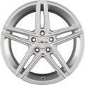 Avus Racing AC-515 Hyper Silver Alufelge 9.5x19 Zoll ET45 LK 5x112 ML66.6