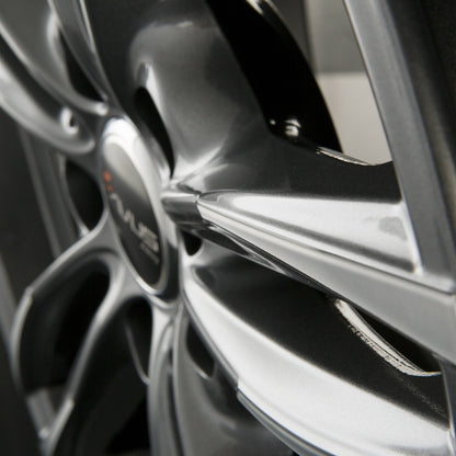 Avus Racing AF15 Anthracite Polished Alufelge 7.5x17 Zoll ET50 LK 5x112 ML66.6 – Bild 5